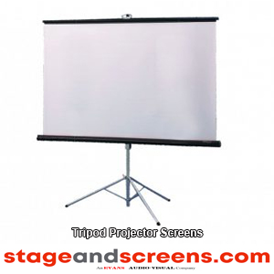tripod projector screen