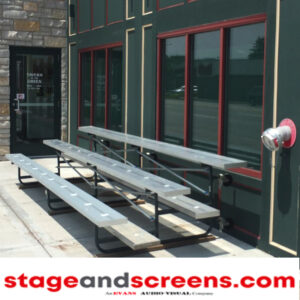 bleachers 3 row