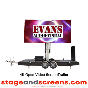 open video screen trailer